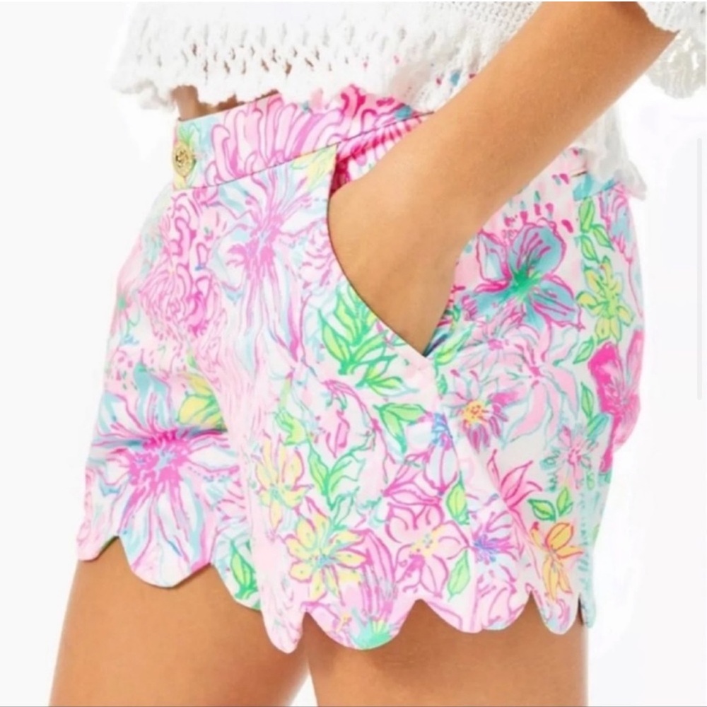 Lilly Pulitzer Buttercup Stretch Short - Picture 3 of 9